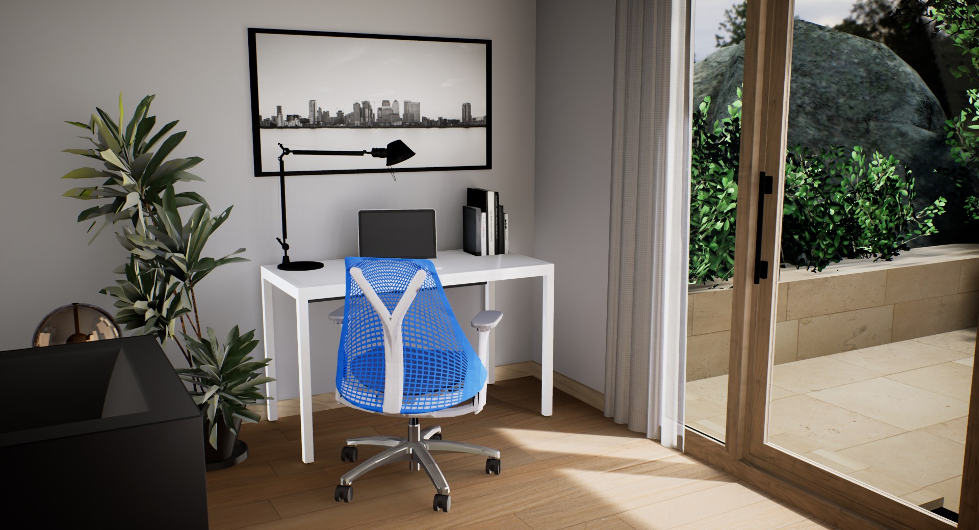 home office - pack blue