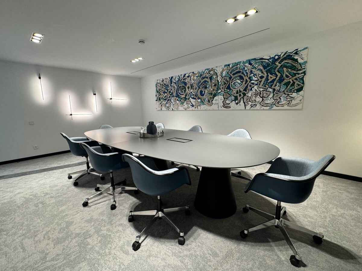 Diseño de Salas de reuniones - reformas de oficinas - Control Demeter