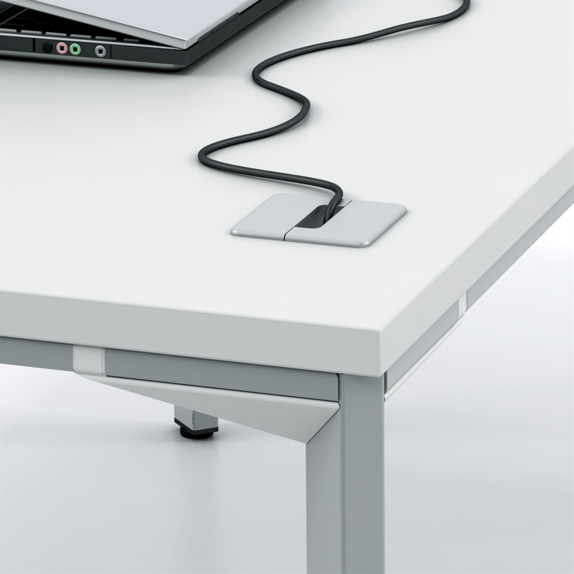 modul detalles mesas de oficina electrificadas