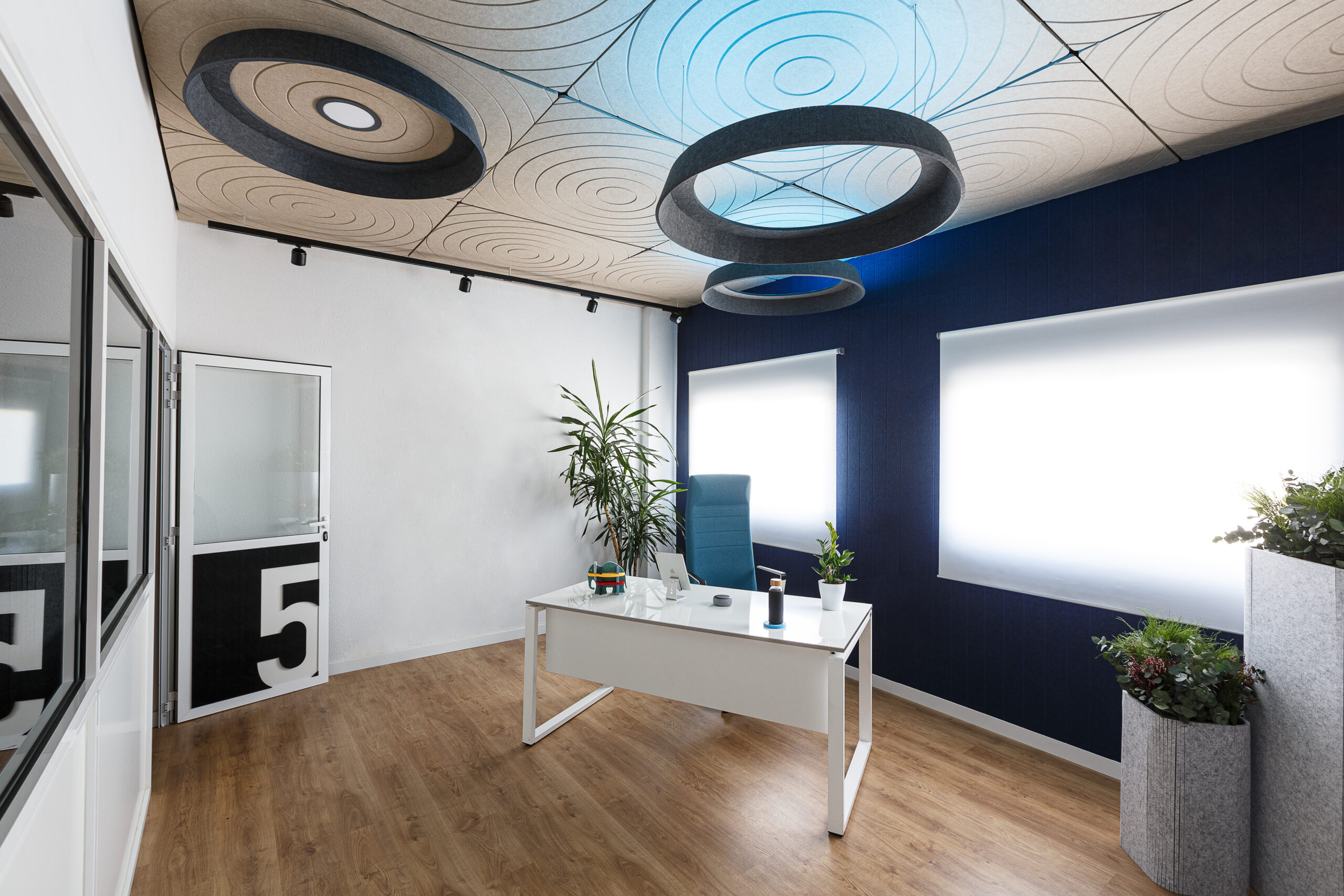 soluciones acústicas para oficinas - techos acústicos